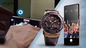 7.8K views · 1.1K reactions | Get into the group selfie by triggering your phone's camera with the remote shutter on your GUESS Connect Smartwatch. Learn more: bit.ly/ConnectFeatures | GUESS Watches | Facebook
