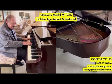 Steinway Model M 1936 Golden-Age $11,950 Rebuilt & Restored