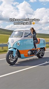 I need a Volkswagen hippy bus motorcycle in my life! 👏👏#volkswagen #motorcycle #tiktokmademebuyit | Inspiring Designs
