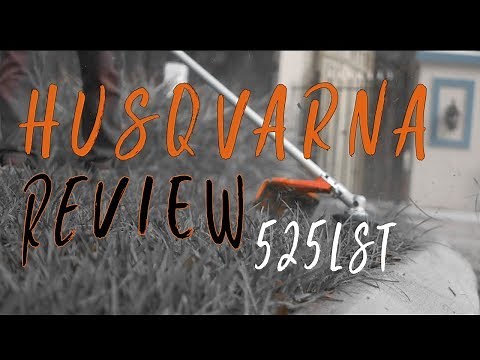 HUSQVARNA 525LST WEED EATER REVIEW!
