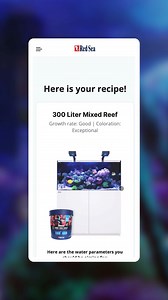 6.8K views · 25 reactions | Try the "MyRecipe" Wizard on our website for a customized dosing plan tailored to your specific system!Simply select your tank type and reefing goals and MyRecipe will take care of the rest. It's easy and precise – check it out today | Red Sea | Facebook