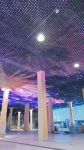 Our new seed matrix mesh. Available in 1 inch, 2inch, and 4inch spacing. https://yourpixelstore.com/product/seed-matrix-mesh/ Video is large installation using 4 inch spacing. | Your Pixel Store