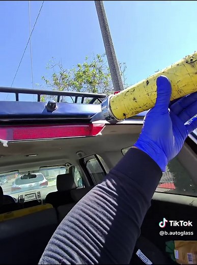 Back Glass Repair Fail: Glass Shards on Face Doing Auto Glass ASMR