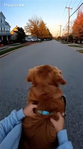Skater Dog's Epic Ride! 🛹🐶💨 #SkateboardingDog #DogAdventures #BestRideEver