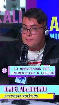 Lo amenazaron por entrevistar a Cepeda