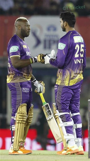 KKR retires Andre Russell's jersey number 12!