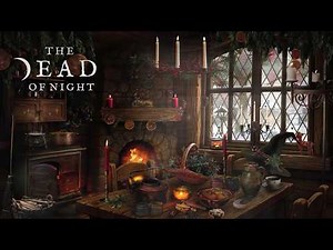 Witch's Yule Cottage Ambience ☀️❄️🦌🕯️ | The Winter Solstice Cottage | 6 Hours of Cozy Winter Sounds