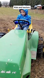 Kids driving tractors is the best way to learn! #tractor #agriculture #farm #farmer #farmlife #ford #agriculturelife #harvest #harvesttime | Evnewhart Tractor