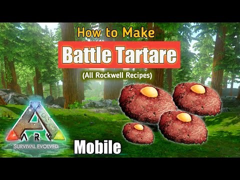 How to Make Battle Tartare in Ark Mobile (Easily) | Rockwell Recipes - Ark: Survival Evolved Mobile