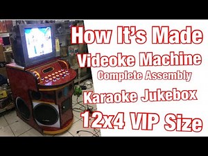 How to Assemble / How It’s Made / How to Make Jukebox Karaoke Videoke Machine / 12x4 VIP