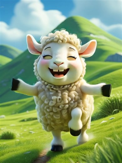 Cute Sheep and Cow Dance: Fun Arabic Poem for Kids