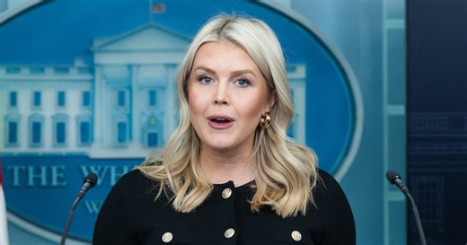 Leavitt Snaps as She Is Cornered on Trump’s Shifting Story