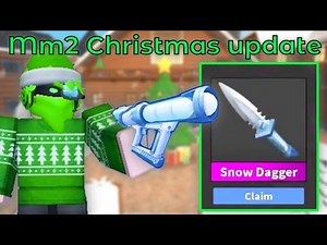THE BEST MM2 CHRISTMAS UPDATE EVER! (Snow Cannon, Crafting, And More!)