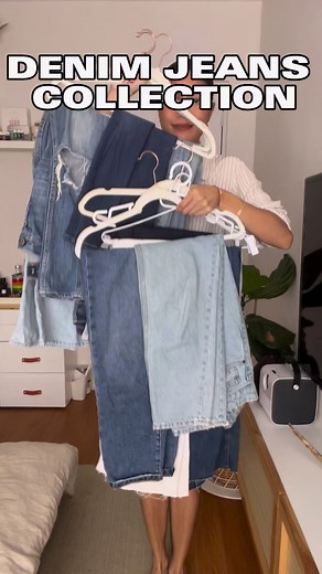 103K views · 768 reactions | Denim Jeans Try on! Mom Jeans are my favorite go-to style. What’s yours? 珞 #jeans #jeansfashion #denimjeans #tryon #fashion #momjeans #skinnyjeans #widelegjeans | Kookoo Vlogs | Facebook