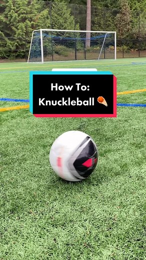 Knuckleball Tutorial ⚽️ #fyp #futbol #football #foryoupage #soccer #tutorial #howto #knuckleball