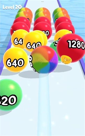 Ball Master 2560 Ultimate Upgrade Run 😱🔥 #shorts