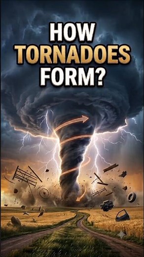 🌪️ How Do Tornadoes Form? The Science Behind Nature’s Deadliest Twisters