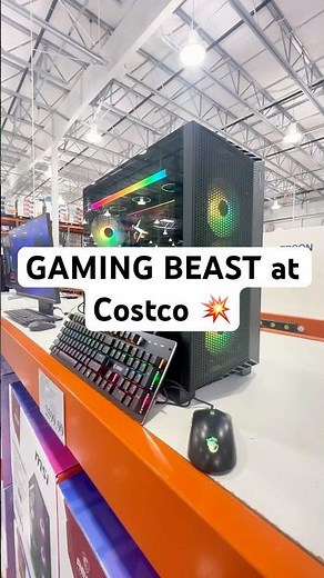 Costco’s PC Gaming Beast?! 🔥 MSI Aegis ZS2 With RTX 5080 !#costcofinds #gamingpc #shorts