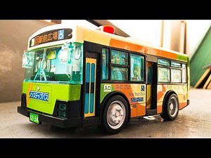 はたらくくるま 音とメロディが楽しい路線バスのおもちゃを紹介するよ★