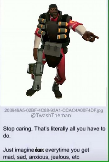 Demoman from TF2 sings Raindrops Keep Fallin' On My Head