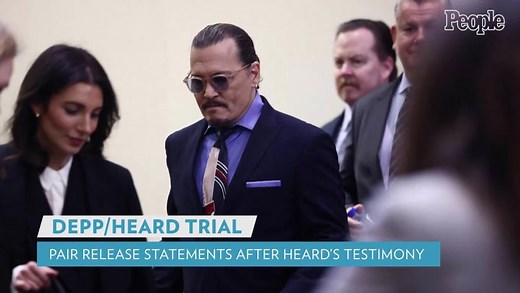 Amber Heard and Johnny Depp Issue Statements After Her Explosive Testimony