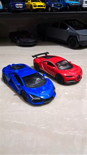 New Lamborghini Revuelto vs Bugatti Chiron Hypercars Diecast model#car#bugatti#lamborghini#supercars