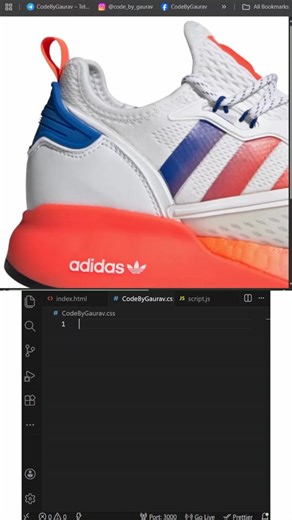 👇 Check below for FREE Source Codes! . . . 💾 Source Code: [t.me/Code_By_Gaurav] . . . 💬 Like | Share | Comment if you want more UI ideas 📸 Follow on Instagram: [@code_by_gaurav] 🎯 Subscribe to @CodeByGaurav for more! . . . #css #html #webdevelopment #javascript #htmlcss | Code By Gaurav