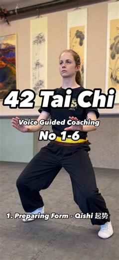 59K views · 1.8K reactions | 42 Tai Chi voice guide coaching No 1-6....