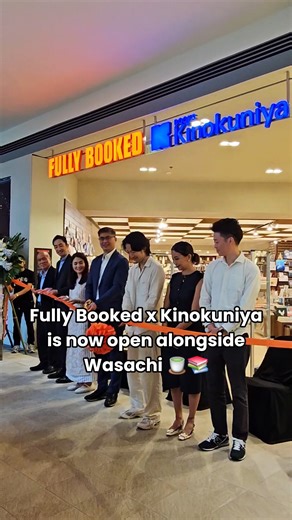 Our earliest story begins a new chapter. ✨ Our branch at Power Plant Mall is now Fully Booked x Kinokuniya, a space where beloved reads meet a wider world of Japanese books and manga. 📚 Swing by R3, Power Plant Mall and score a FREE discount card and 50% off a Fully Booked tote with a min. single receipt purchase of Php 3,000, only until October 26, 2025. Then slow down next door at Wasachi—your new favorite matcha café for enjoying quiet moments and good stories. 🍵 | Fully Booked