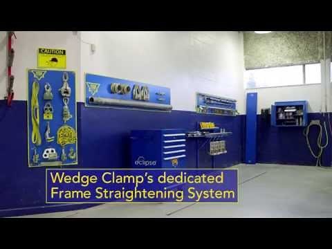 Frame Straightening System - Wedge Clamp Systems