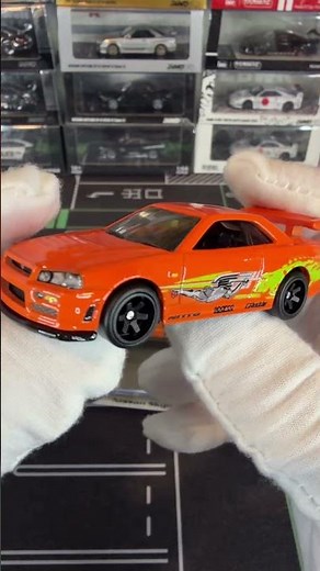 Hot Wheels Premium Fast & The Furious Nissan Skyline GT-R (BNR34) unboxing!!!