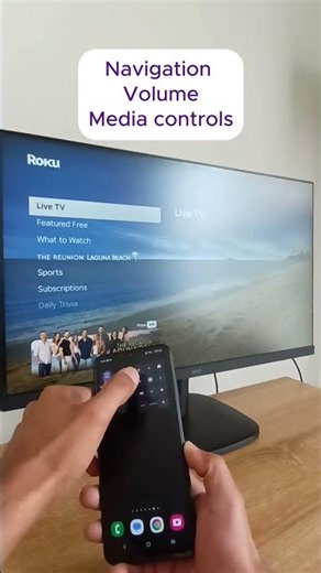 Roku Remote Widget 📱 Launch Your Roku Remote in One Tap! #shorts