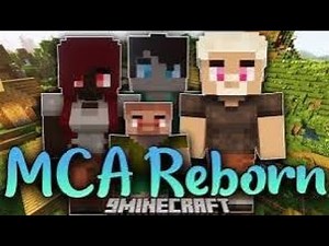 Minecraft Comes Alive Reborn - More Realistic Villagers | Minecraft Mod Showcase | MCA Reborn