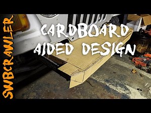 Bumper Fabrication Part 1! Cardboard Aided Design