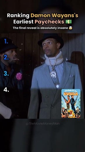 Ranking Damon Wayans's Earliest Paychecks 💵 #shorts #damonwayans #earlycareer