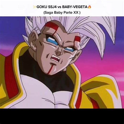 Goku SSJ4 Battles Baby Vegeta: An Epic Showdown