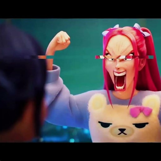 Women Screaming K Pop Demon Hunter Trend ( Kokushibo,s RAGE Scream)#demonslay #edit #kpopdemonhunter
