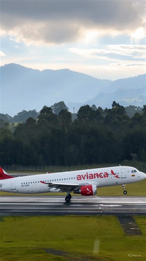 Uno de los sonidos MÁS adictivos de la aviación ✈️ #AvGeek #Aviation #viralreels #landing #Airbus @avianca