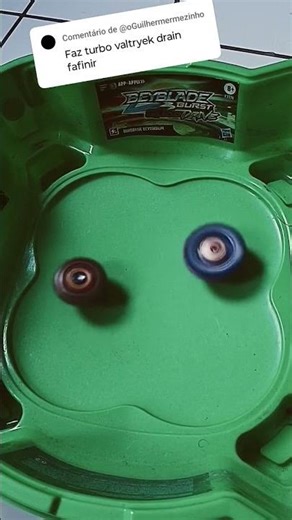 Drain Fafnir vs Turbo Valtryek #beyblade #beybalde #beybladeburst #beybladebu #anime