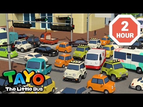 Follow the traffic rules! | 2- Hour Compilation | Tayo Cartoon | Best Episodes for Kids
