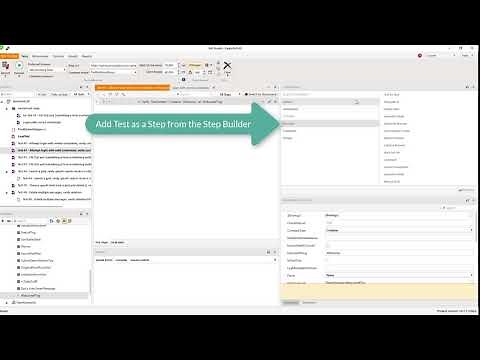 Add Test as a Step in Test Studio