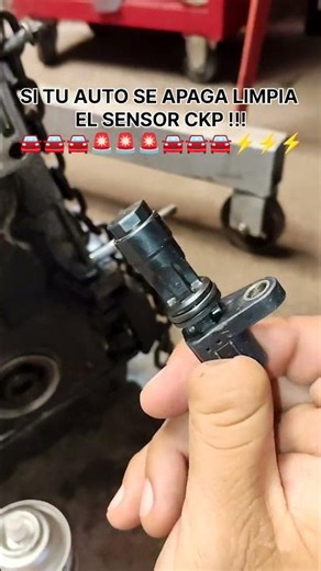 IF YOUR CAR SHUTS OFF, CLEAN THE CKP SENSOR!!! #automotiveelectronics #automobile