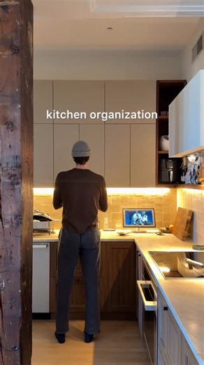 andrew maddock on Instagram: "finally getting around to organizing my kitchen and it’s amazing what a difference some storage bins and labels can make! everything from produce to baking supplies feels organized and in its proper place. containers from @ikeausa #kitchen #kitchenorganization #ikea #organizedhome #homeorganization"