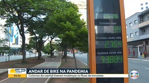 Ciclovias de SP tiveram mudanças no fluxo de bicicletas durante a pandemia
