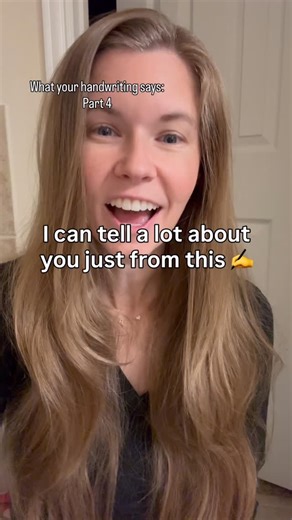 Joanie K on Instagram: "Part 4: Hang out with me and analyze a new friend’s handwriting together 😍 Is this peer reviewed science? No. Is this fun? YES! I temporarily throw my STEM degree out the window to have fun with my favorite personality test 🤩 Follow along to learn graphology secrets ✍️ #graphology #handwritinganalysis #followersubmission"