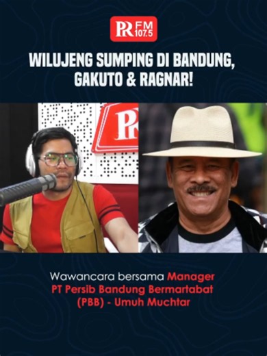 Persib Bandung kembali mengenalkan pemain barunya Gakuto Notsuda dan Ragnar Oratmangoen lewat kampanye positive movement di acara Trophy Show Persib di Grey, Jalan Braga, Kota Bandung pada Sabtu, 4 Juli 2026. Manager PT Persib Bandung Bermartabat (PBB) Umuh Muchtar dalam wawancara bersama PRFM mengungkapkan siapa pemain baru Persib selanjutnya. Simak waancara lengkapnya di PRFMNEWS