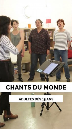 Ateliers 25-26: Chorale chants du monde