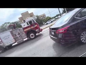 FDNY Engine 324 responding with Sat 4 to a 2nd alarm 10-77