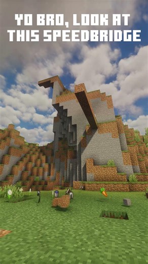 Speedbridge God #minecraft #redstone #engineering #minecraftbuilding #shaders