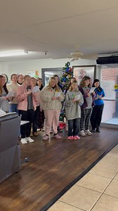 Cherryvale High School choir students traveled to the nursing home this morning to spread a little Christmas joy singing carols. | Cherryvale-Thayer Schools, USD 447